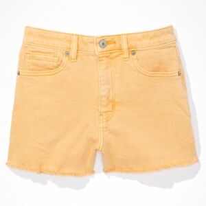 American Eagle Outfitters Stretch Twill Mom Shorts